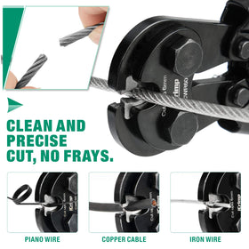 iCRIMP rust-resistant Cr-Mo steel body withstands tough environments.