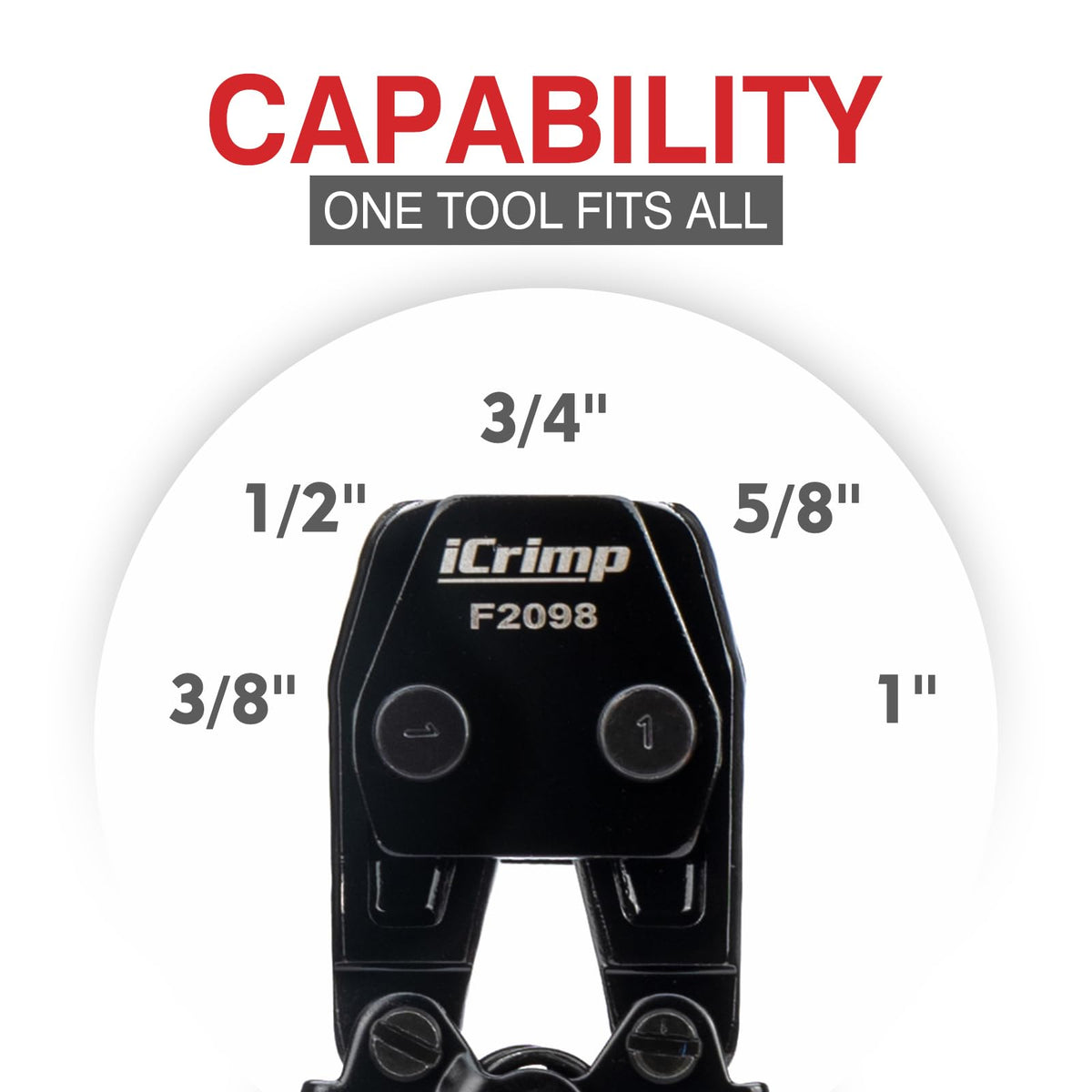 iCRIMP 3/4-inch clamp rings ready for quick installation