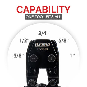 iCRIMP 3/4-inch clamp rings ready for quick installation