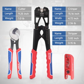 iCRIMP complete kit for battery cable maintenance