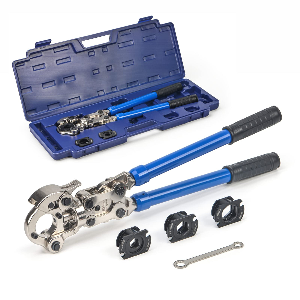 iCRIMP copper crimp tool with 1/2 inch jaw for fast, secure connections