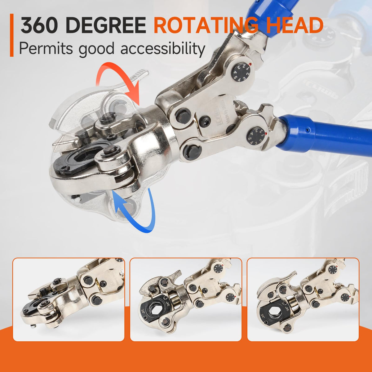 iCRIMP enables leak-free connections without brazing or soldering