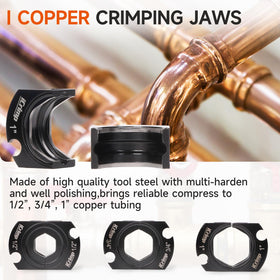 iCRIMP press tool with 360-degree head for precise orientation