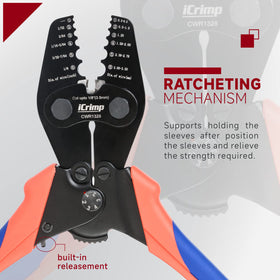 iCRIMP double barrel ferrules designed for railing projects.