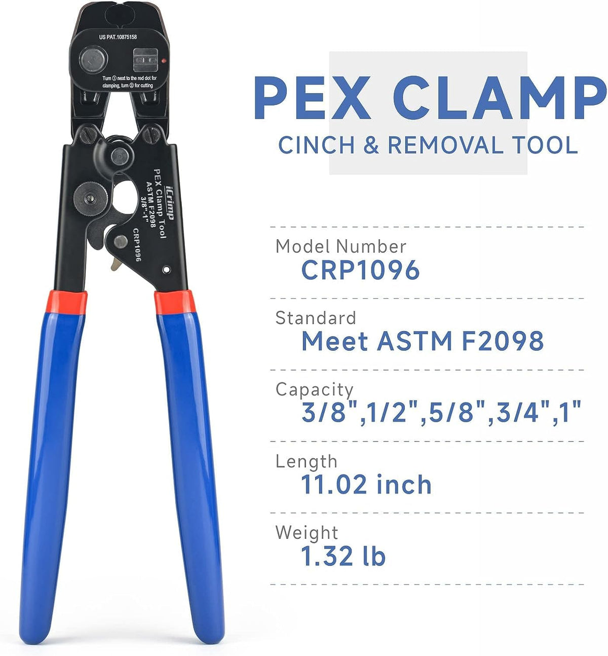 iCRIMP ergonomic ratchet handle reducing hand fatigue during use