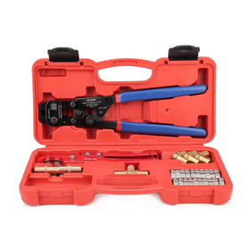 iCRIMP PEX clamp tool kit ready for fast cinch and removal in installation