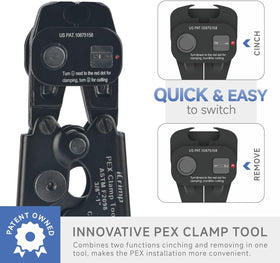 iCRIMP PEX cutter tool for clean, precise pipe cuts.