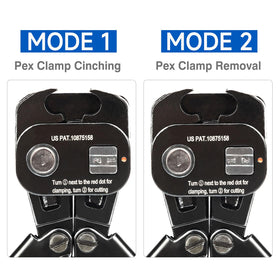 iCRIMP PEX tubing cutter slicing tubing with ease