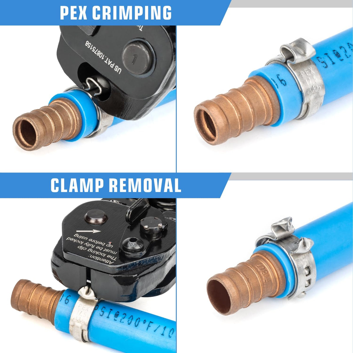 iCRIMP PEX tubing cutter delivering clean cuts up to 1 inch tubing