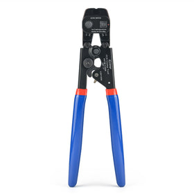 iCRIMP ratchet PEX cinch-remove tool for 3/8 to 1-inch clamps, smooth operation.