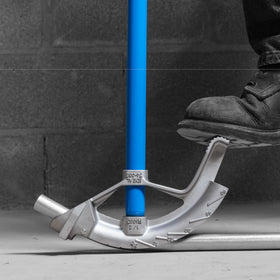 IDEAL conduit bender on-site in use for accurate field bends.
