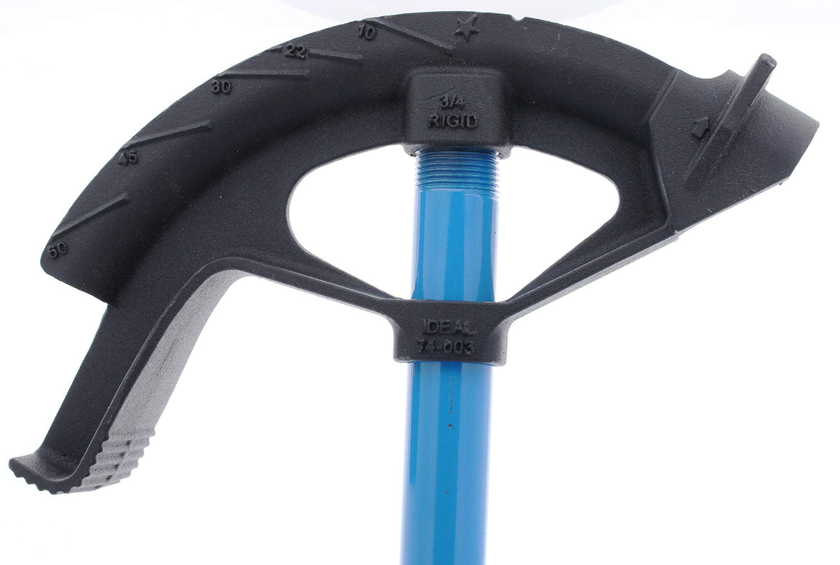 IDEAL bender head is heat-treated for extra strength on tough jobs.