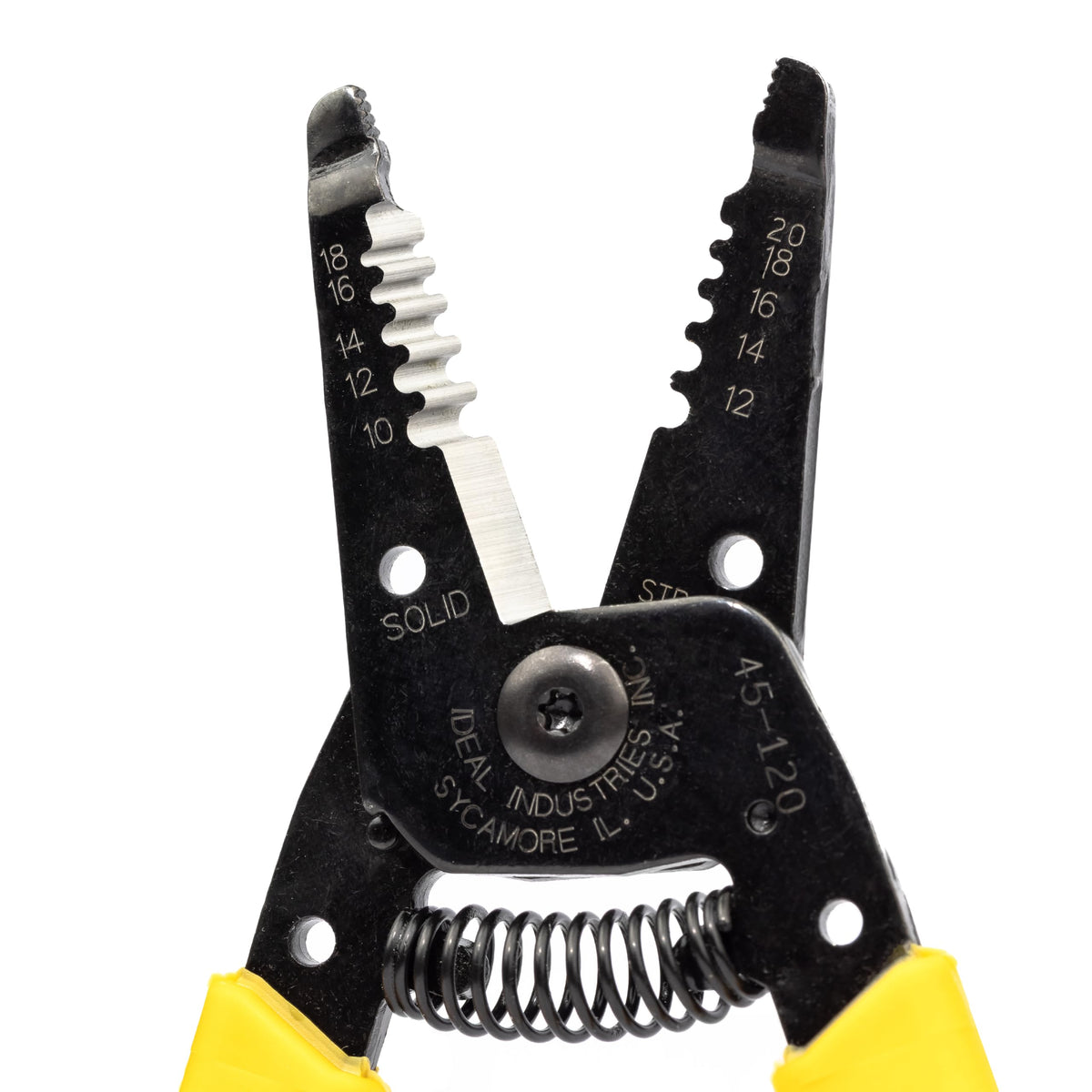 IDEAL Electrical T-Stripper black oxide finish resists corrosion over time