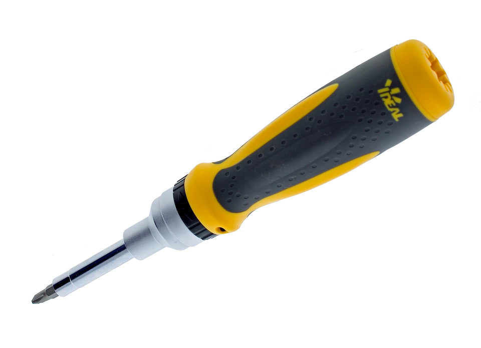 IDEAL Twist-A-Nut screwdriver with ratchet head for quick fastening