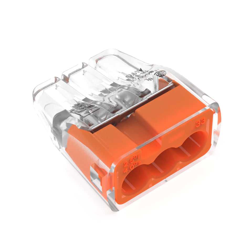 Ideal Industries In-Sure 2-Port jar 250 displaying secure, fast connections.