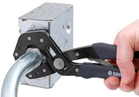 Ideal Industries Robo Grip Pliers tooth cam lock secures grip quickly