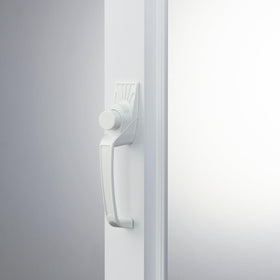 Screen door handle assembly by Ideal Security Model 910, ready for install.