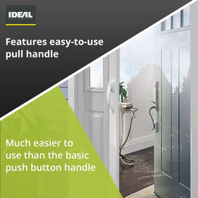 Ideal Security DX installation accessories kit enables straightforward storm door upgrade