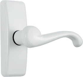 Interior view of Ideal Security GL lever handle set highlighting smooth operation