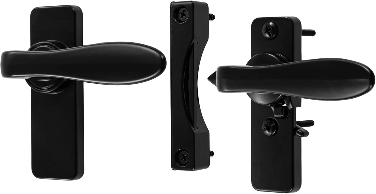 Ideal Security in-swing door handle measurements and screw spacing