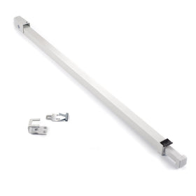 Ideal Security sliding door bar with visual deterrent against intruders.