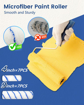 IDEAALS 4 inch mini roller for edges and tight spots