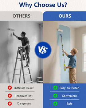 IDEAALS painter tape helps create crisp lines during prep