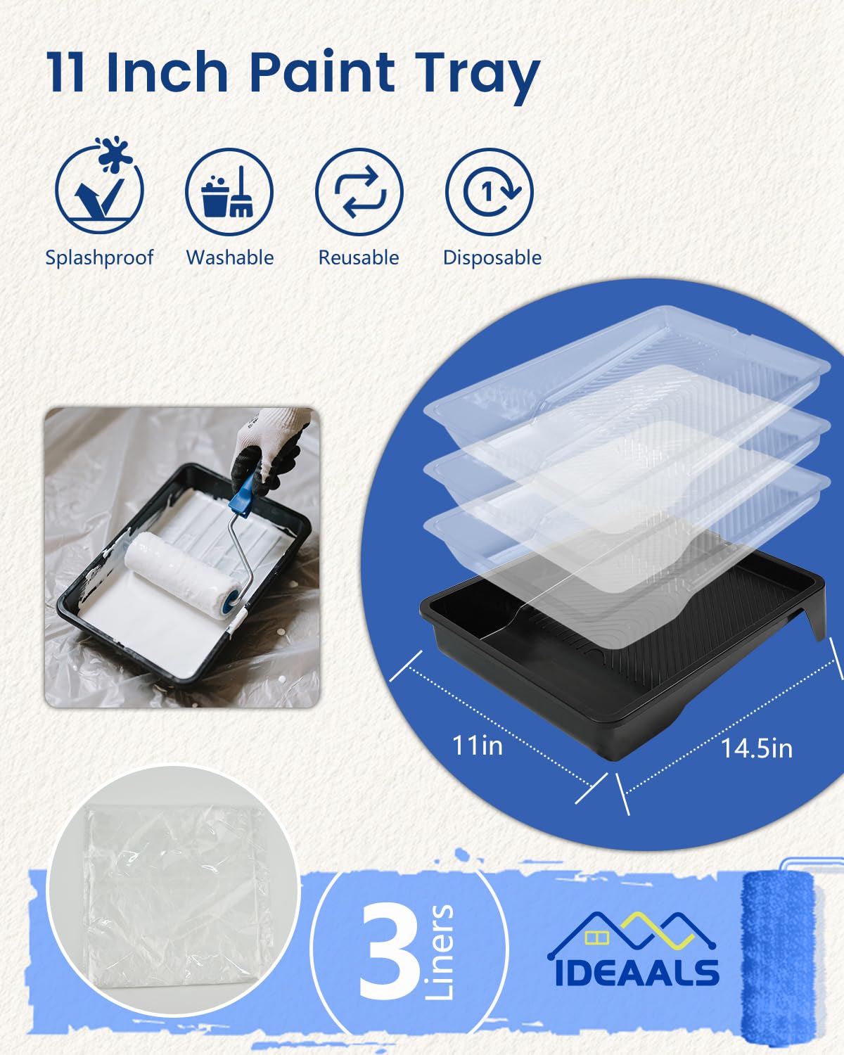 IDEAALS roller frame and connector assemble securely for steady work