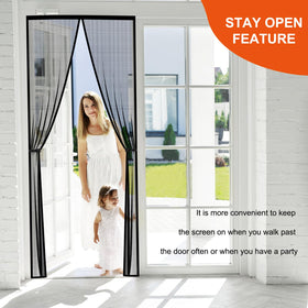 Iduontis magnetic closure shown in action for hands-free doorway access.