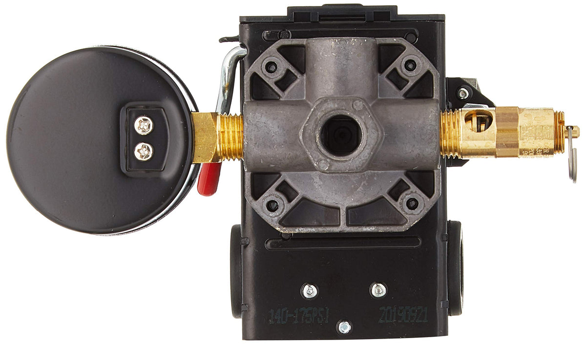 I.E.E 200 psi pop-off valve provides safety relief for compressors