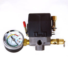 I.E.E 0-200 psi gauge on switch for precise readings
