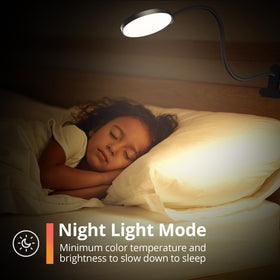 iFalarila eye-protection LEDs create even lighting with reduced eye strain.