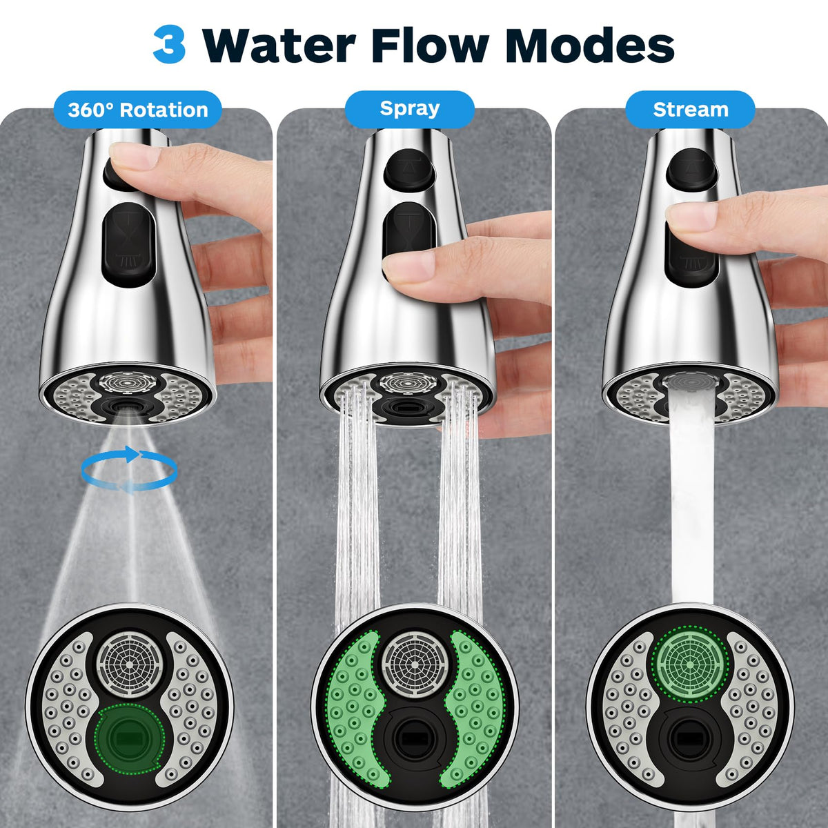 Ifaucet 12-adapter kit covering common hose connections.