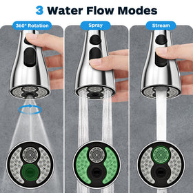 Ifaucet 12-adapter kit covering common hose connections.