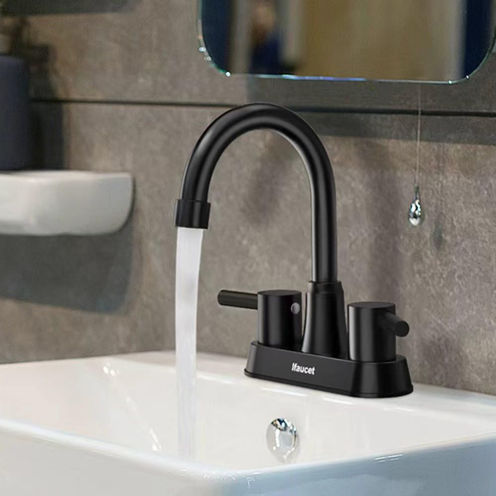 Ifaucet ceramic cartridge delivers steady flow with minimal drips.