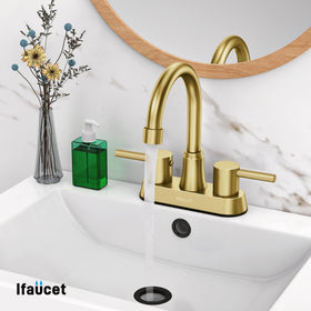 Ifaucet ceramic cartridge provides long-lasting, drip-free operation.