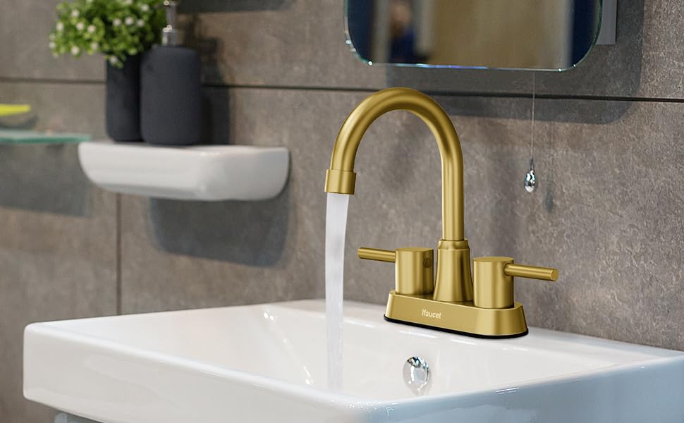 Ifaucet easy-clean finish resists rust and tarnish over time.