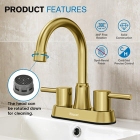 Ifaucet lead-free bathroom faucet designed for safe daily use.
