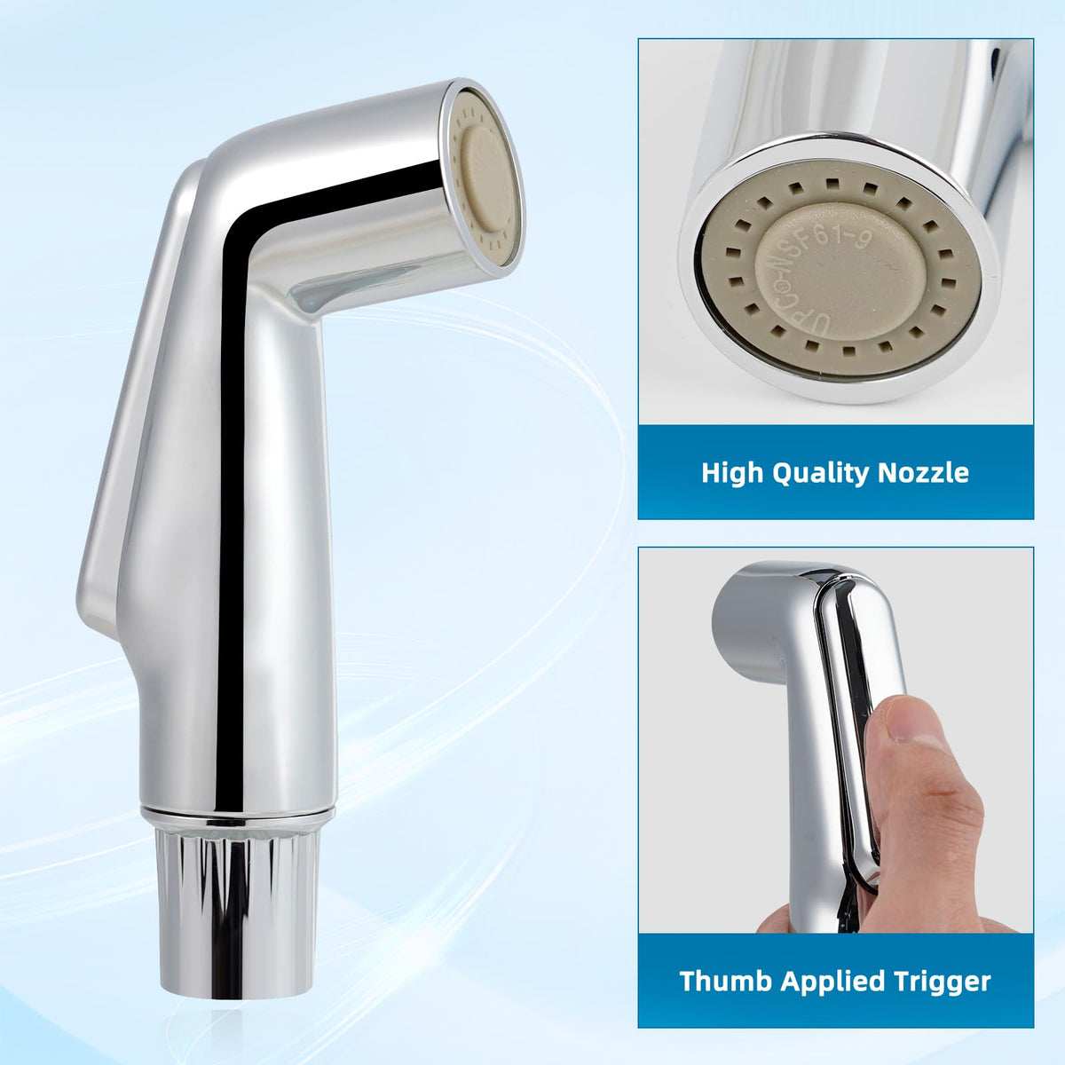 iFealClear ABS plastic construction ensures everyday durability and easy cleaning.