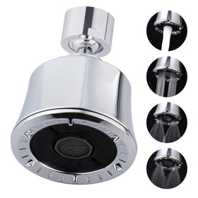 iFealClear faucet head with 360-degree rotation for easy reach and thorough cleaning