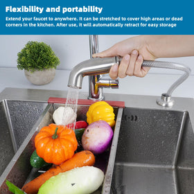 ifealClear Delta adapter supports versatile faucet compatibility for kitchen tasks.