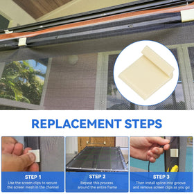 IFERLA note: not compatible with solar screen mesh.
