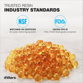 iFilters resin media bags contents ready for effortless replenishment and use.