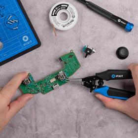 iFixit Mandible Needle Nose Pliers with ergonomic grip for comfortable, precise tasks.