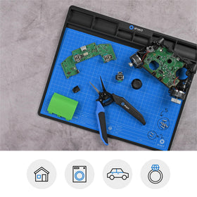 iFixit Mandible Needle Nose Pliers with fine-tip grip for delicate parts during electronics repair.
