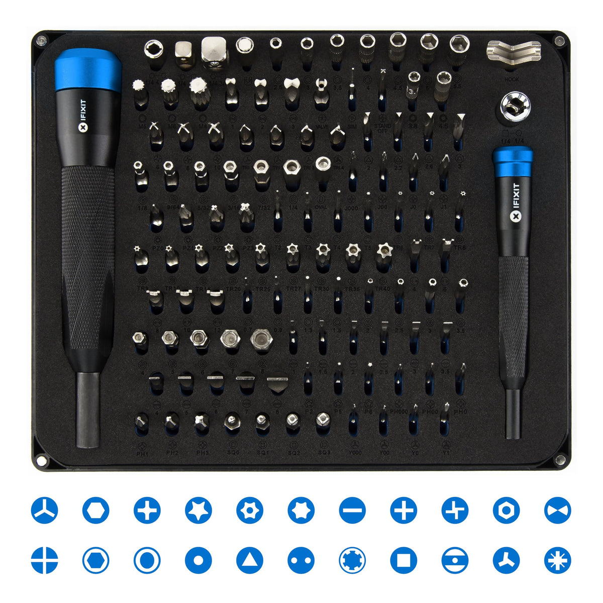 iFixit Manta Driver Kit precision bits cover many screws