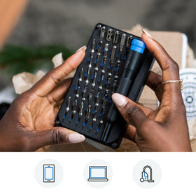 iFixit Moray Driver Kit magnetic lid protects parts and organizes tools.