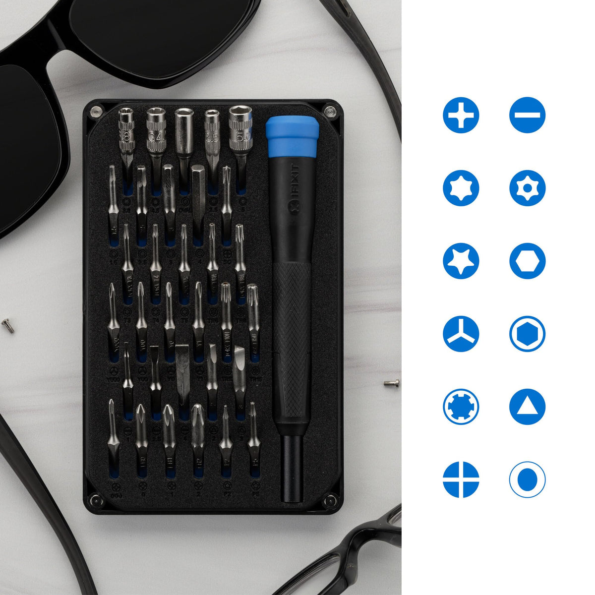 iFixit Moray Driver Kit's SIM eject pin for versatile maintenance tasks.
