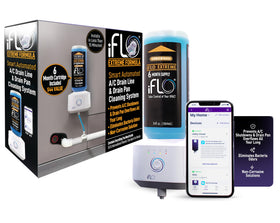 iFLO Smart A/C cleaner installation in minutes for easy setup and maintenance