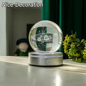 IFOLAINA crystal ball with touch control and USB/AAA power options